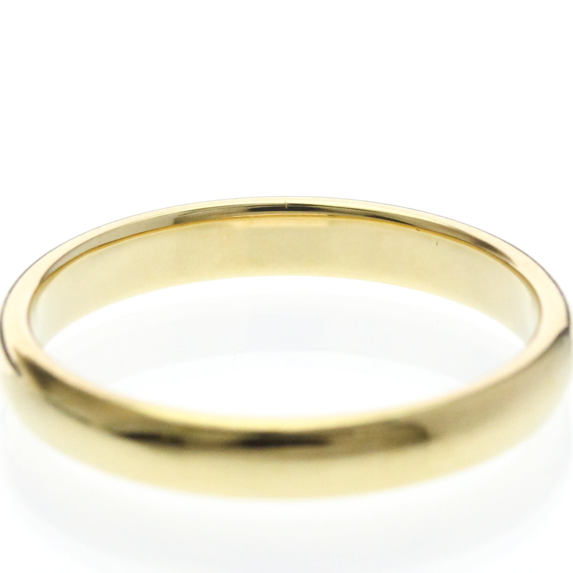 Tiffany & Co. Classic Wedding Band 18K Yellow Gold Gold Yellow_Gold Ring Jewelry (Pre-Owned)