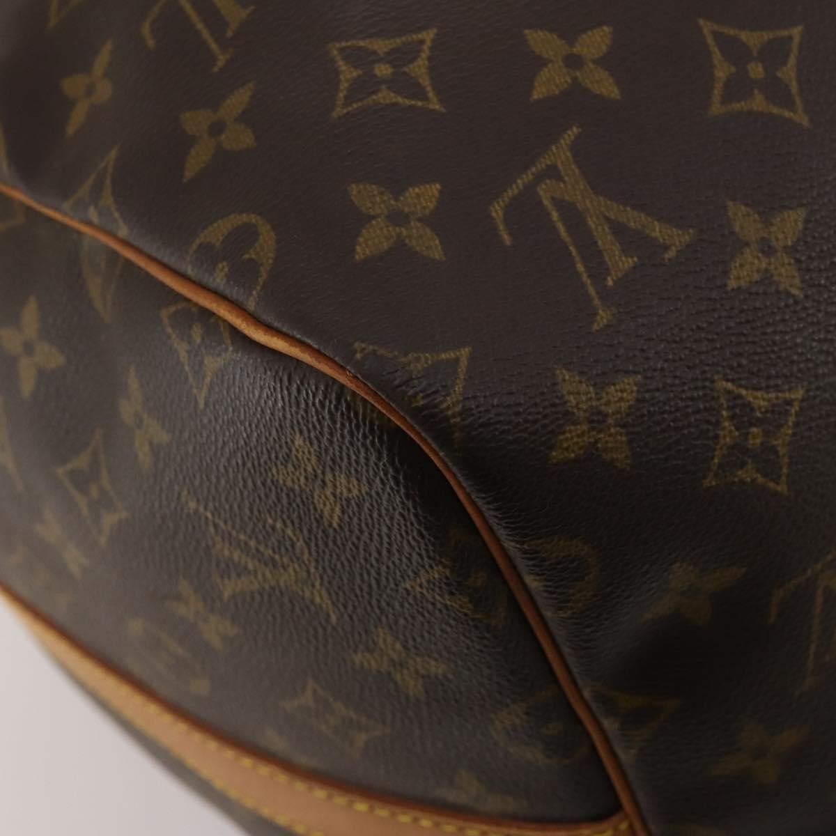 Louis Vuitton Keepall Bandoulière Canvas Brown Canvas Travel Bag Bag (Pre-Owned)