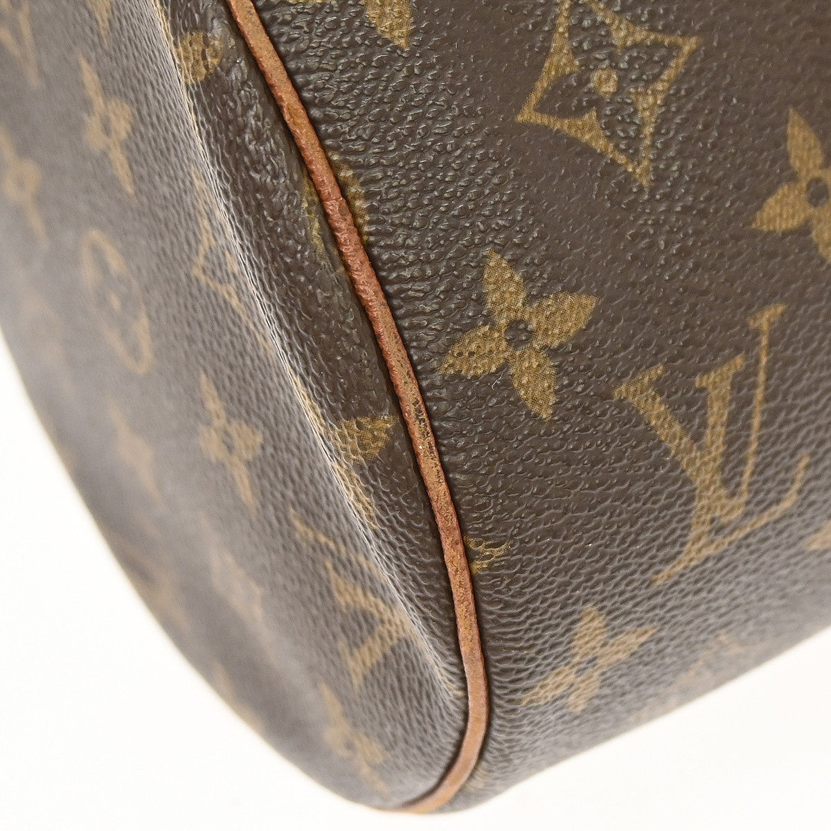 Louis Vuitton Papillon Monogram Canvas Brown Canvas Handbag (Pre-Owned)