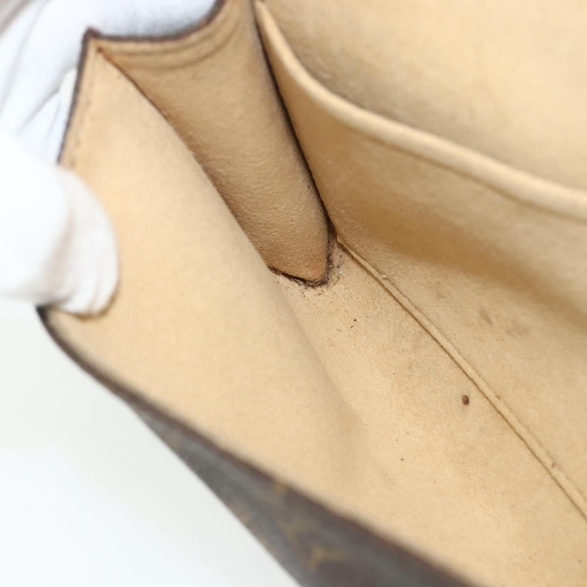 Louis Vuitton Twin Monogram Canvas Brown Canvas Clutche & Pouche Bag (Pre-Owned)