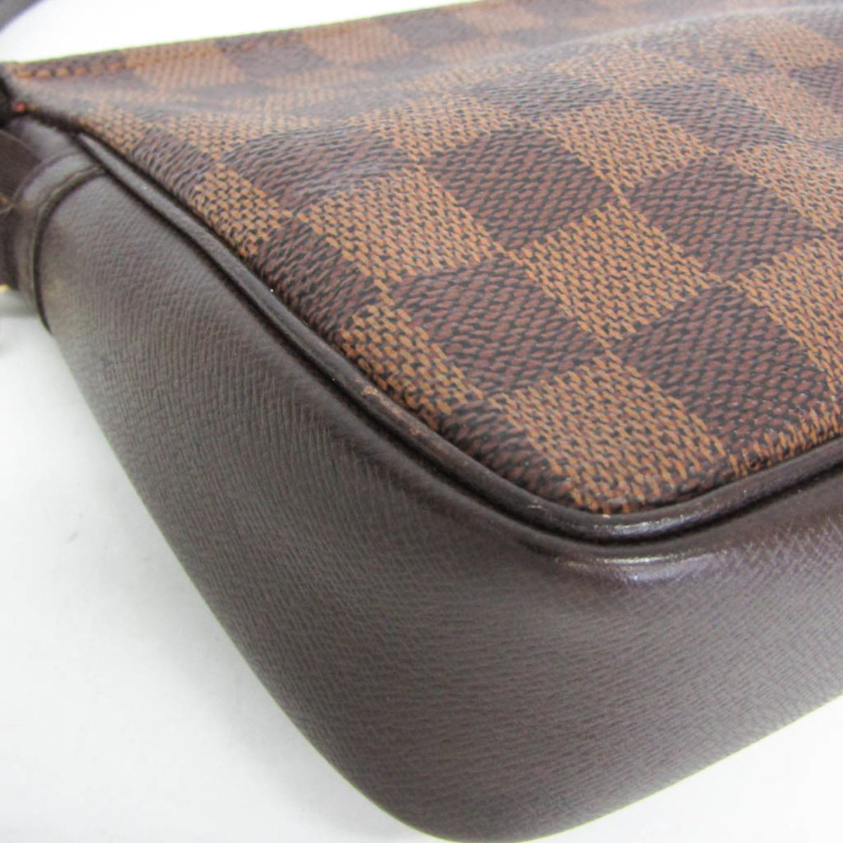 Louis Vuitton Trousse Make Up Damier Canvas Brown Canvas Clutche & Pouche Bag (Pre-Owned)