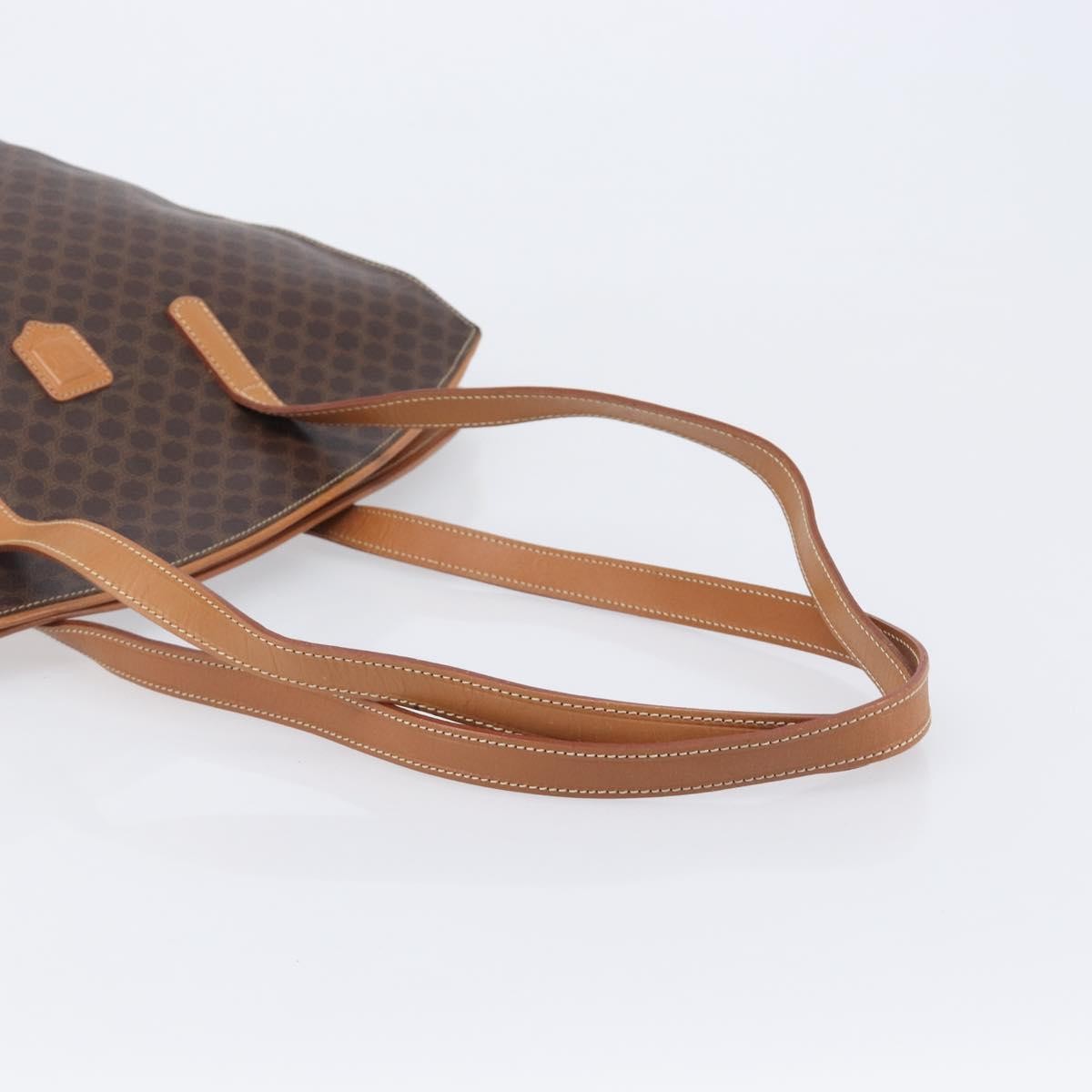 Celine Macadam Canvas And Leather Brown Canvas Tote Bag Bag (Pre-Owned)