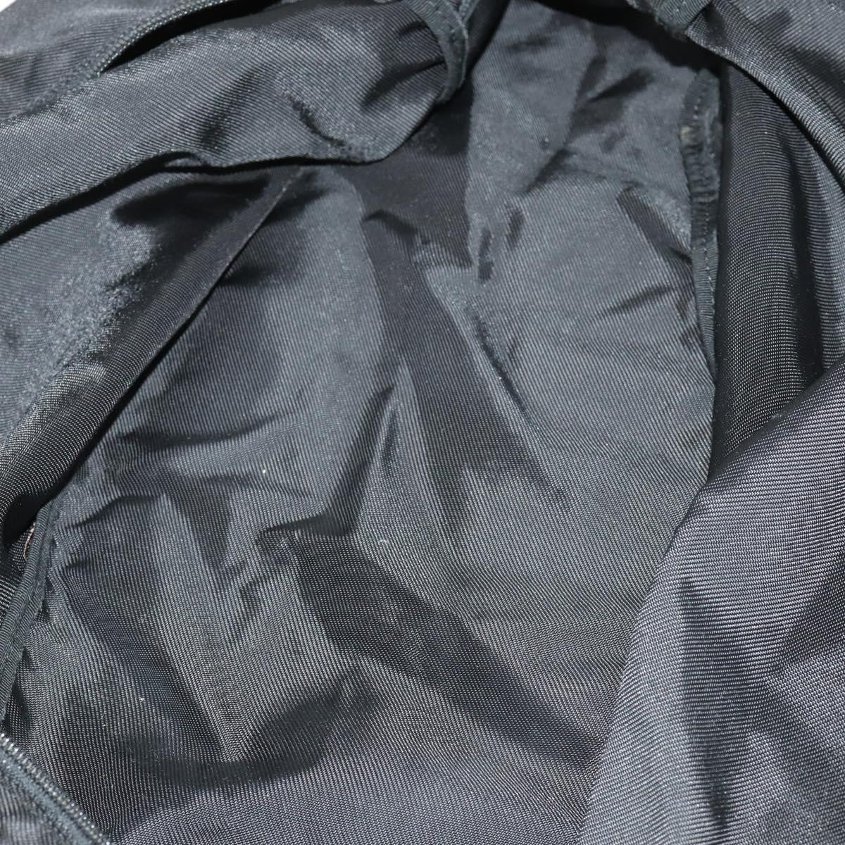 Gucci Vintage Nylon Black Nylon Travel Bag Bag (Pre-Owned)