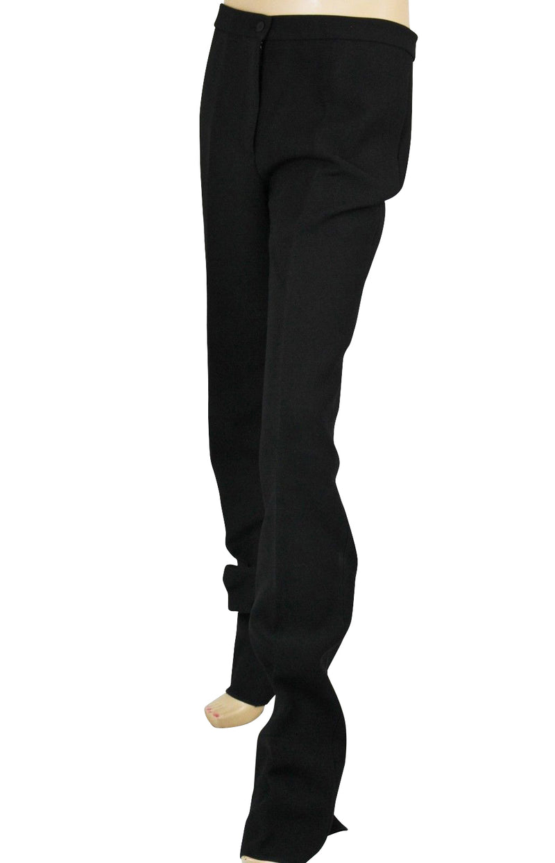 Bottega Veneta Women's Black Triacetate Polyester Dress Pant (42)