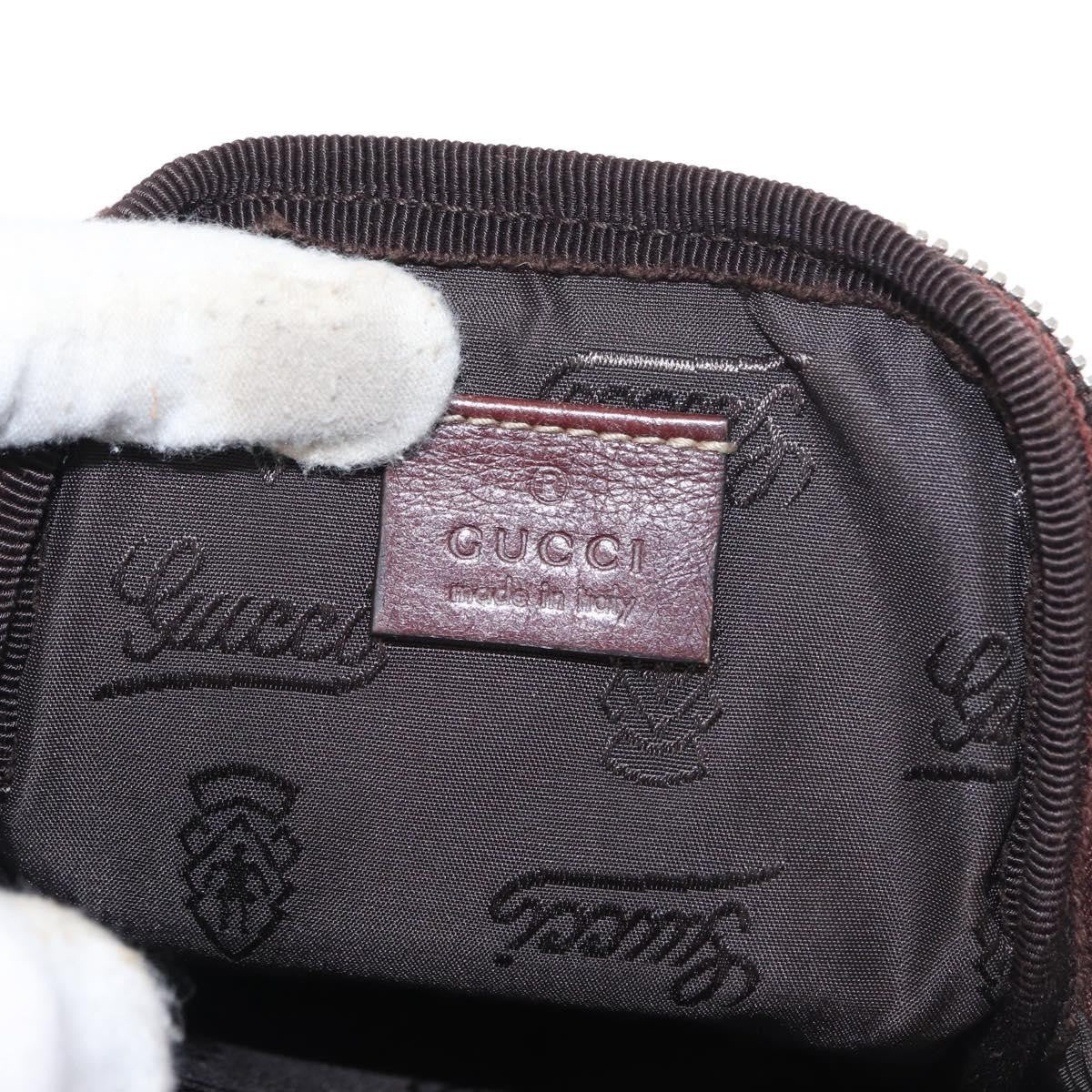 Gucci Belt Leather Burgundy Leather Shoulder Bag Bag (Pre-Owned)