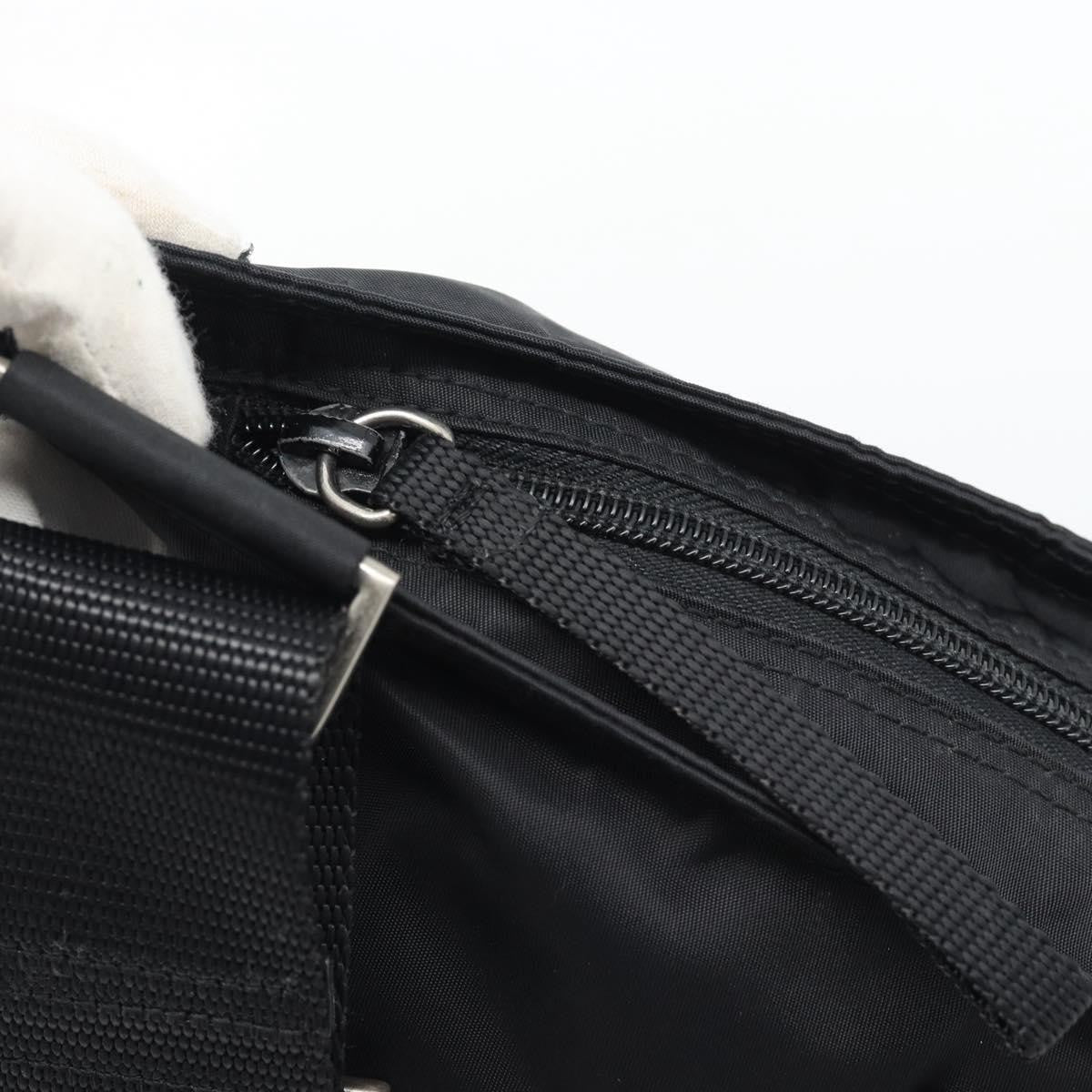 Prada Shoulder Tessuto Black Nylon Shoulder Bag Bag (Pre-Owned)