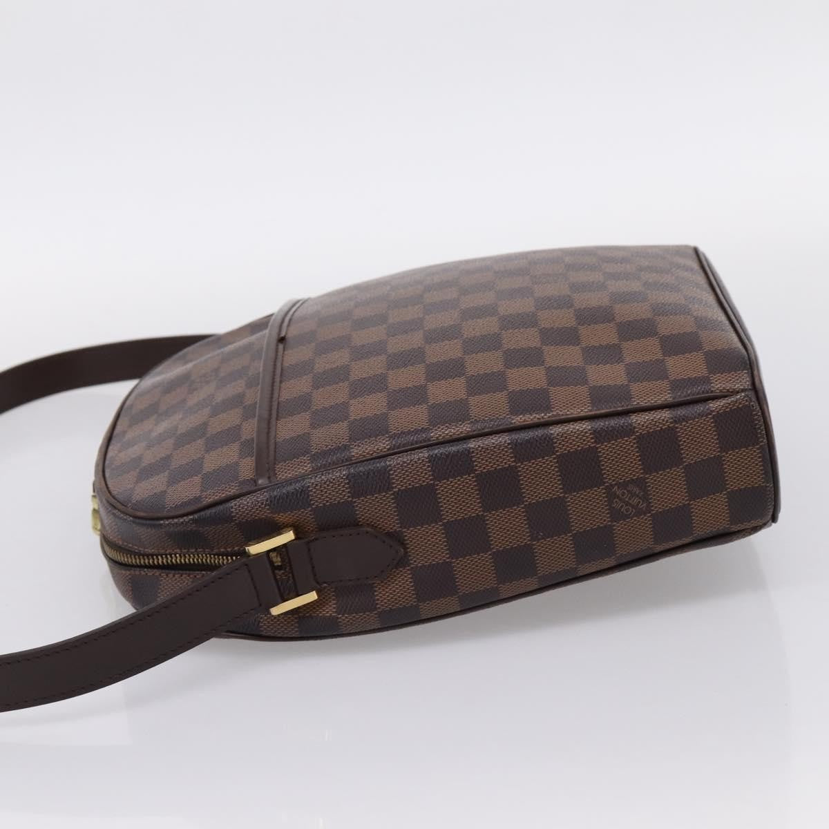 Louis Vuitton Ipanema Damier Brown Canvas Handbag (Pre-Owned)