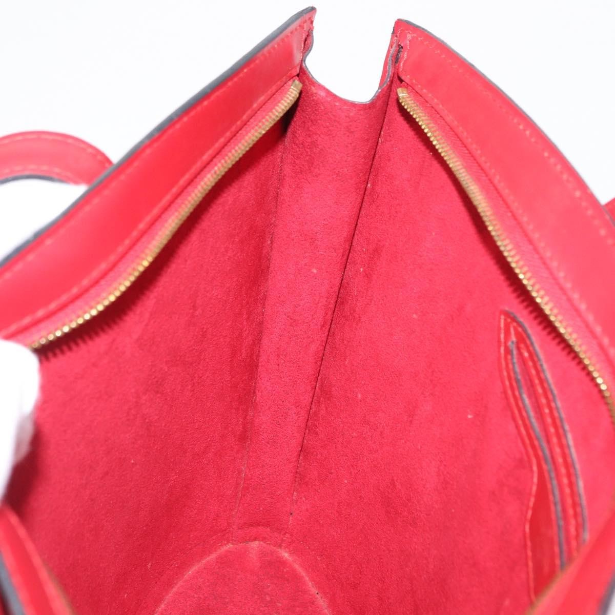 Louis Vuitton Saint Jacques Epi Leather Red Leather Handbag (Pre-Owned)