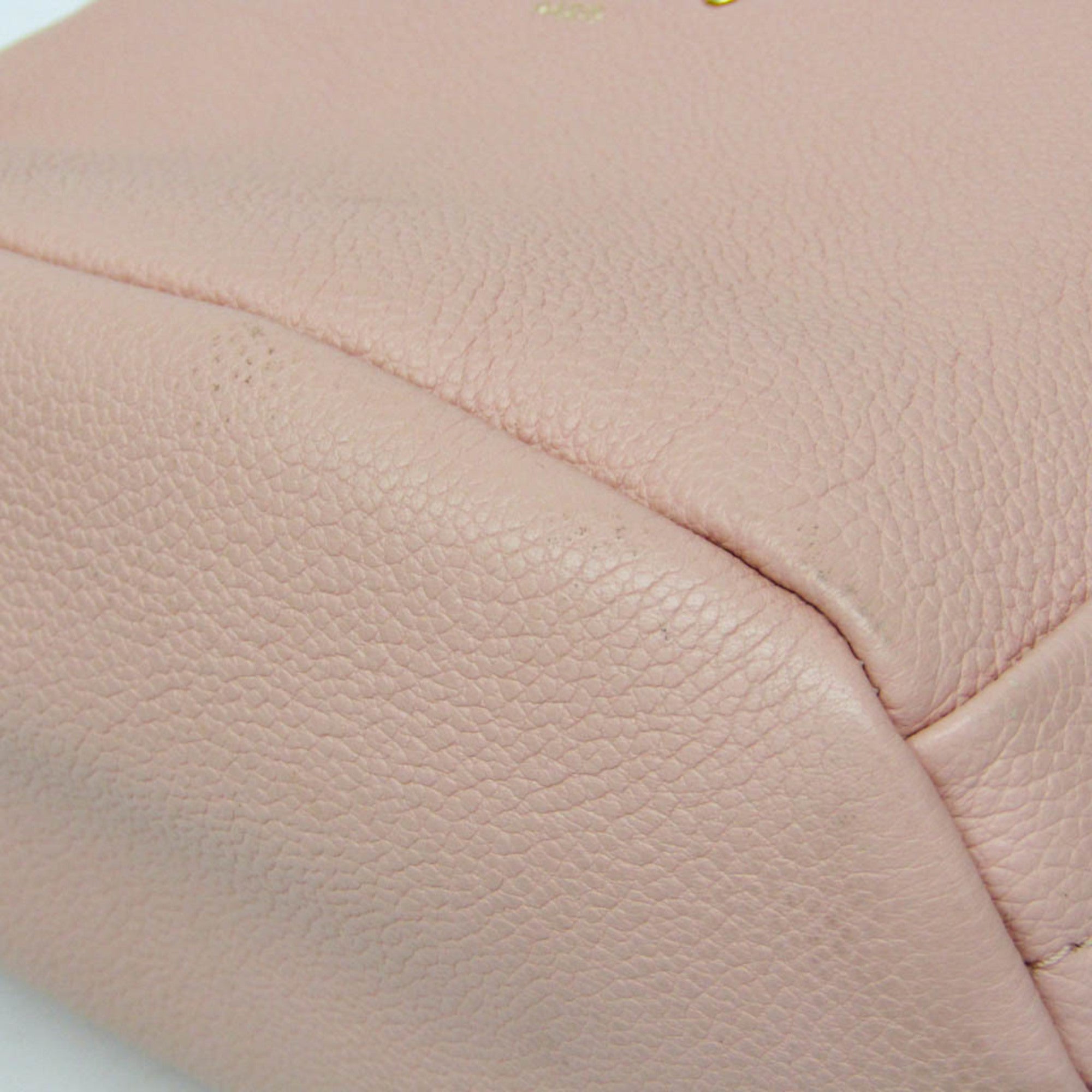 Louis Vuitton Sorbonne Monogram Empreinte Leather Pink Leather Backpack Bag (Pre-Owned)
