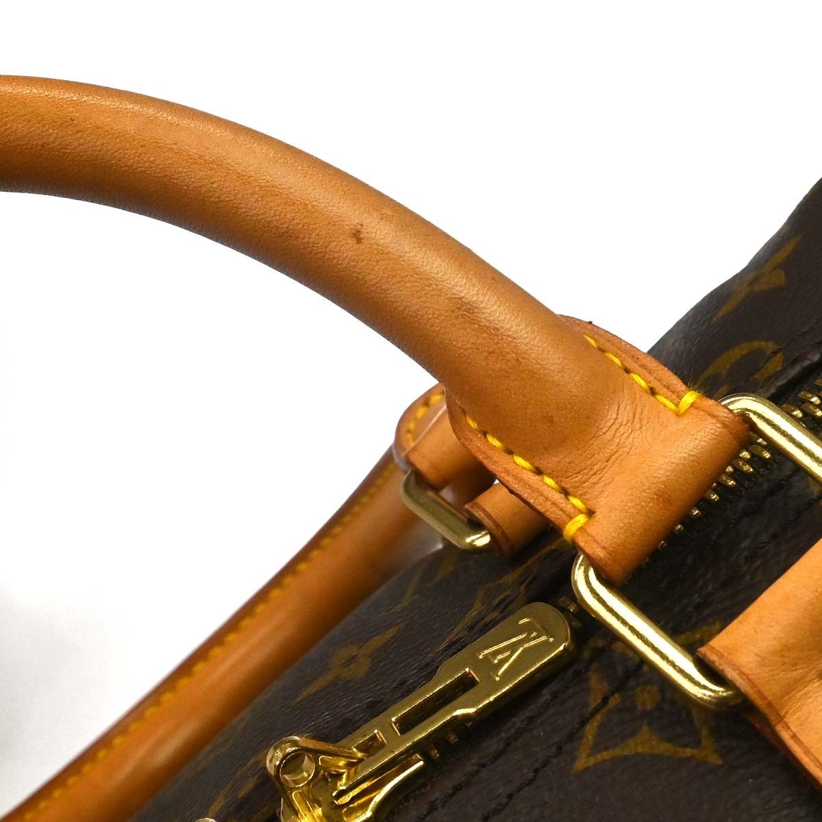 Louis Vuitton Keepall Monogram Canvas Brown Canvas Travel Bag Bag (Pre-Owned)