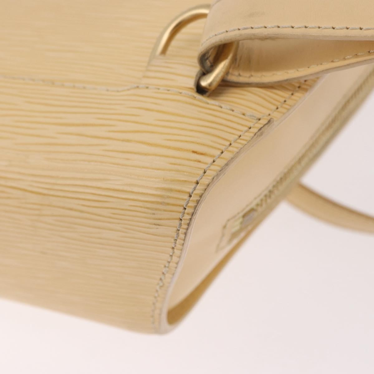 Louis Vuitton Mabillon Epi Leather Beige Leather Backpack Bag (Pre-Owned)