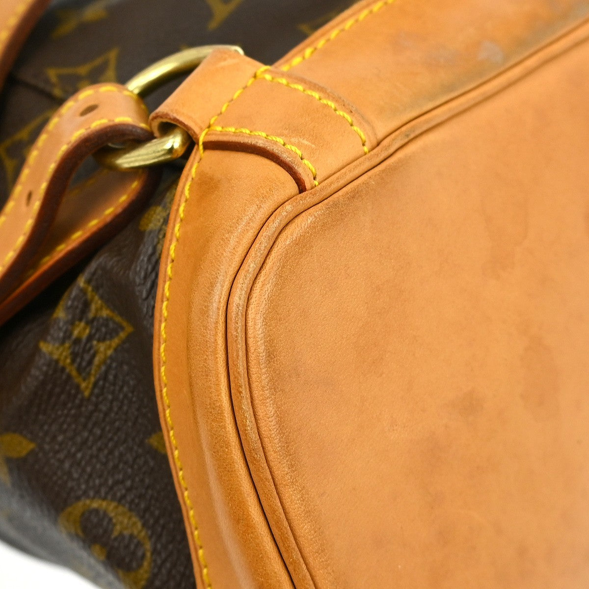 Louis Vuitton Vintage Montsouris Monogram Canvas Brown Canvas Backpack Bag (Pre-Owned)