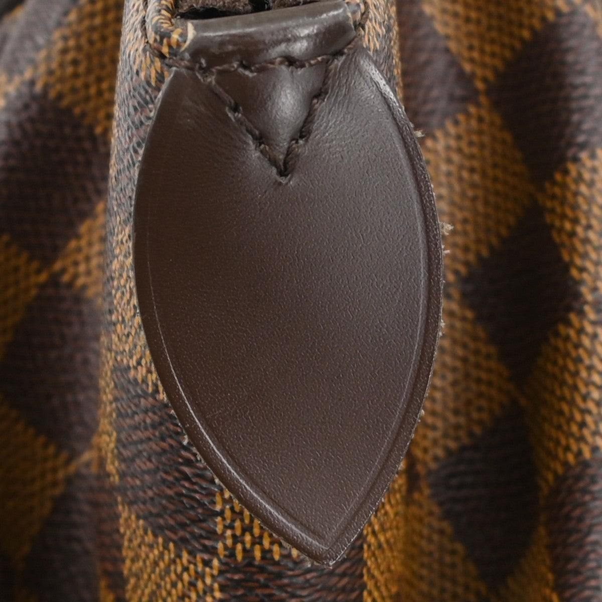 Louis Vuitton Verona Damier Ebene Brown Canvas Tote Bag Bag (Pre-Owned)