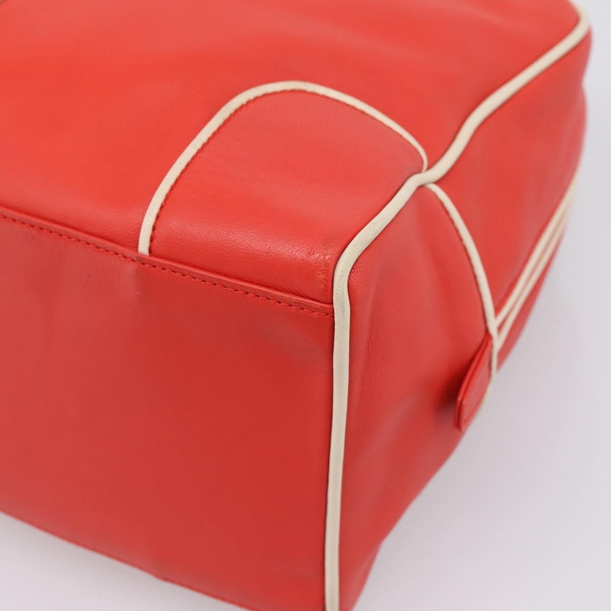 Loewe Vintage Leather Red Leather Shoulder Bag Bag (Pre-Owned)