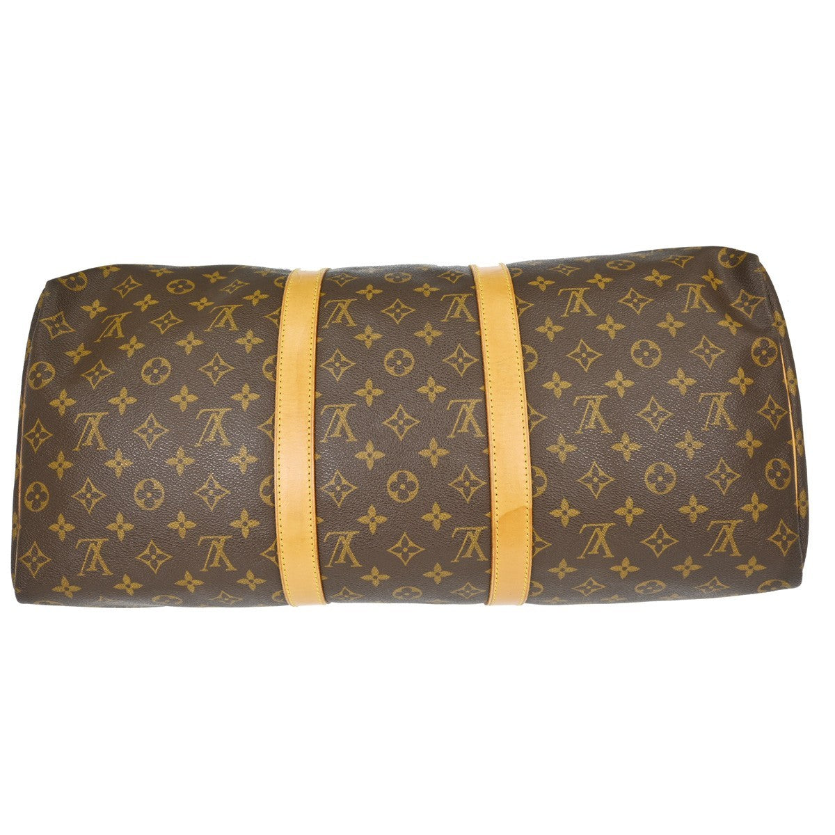 Louis Vuitton Keepall Monogram Canvas Brown Canvas Travel Bag Bag (Pre-Owned)