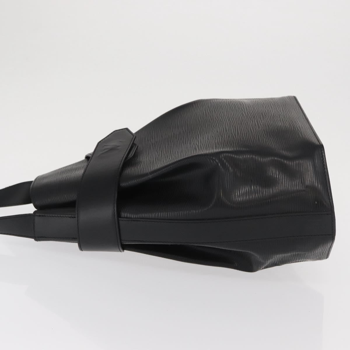Louis Vuitton Vintage Sac D'epaule Epi Leather Black Leather Shoulder Bag Bag (Pre-Owned)