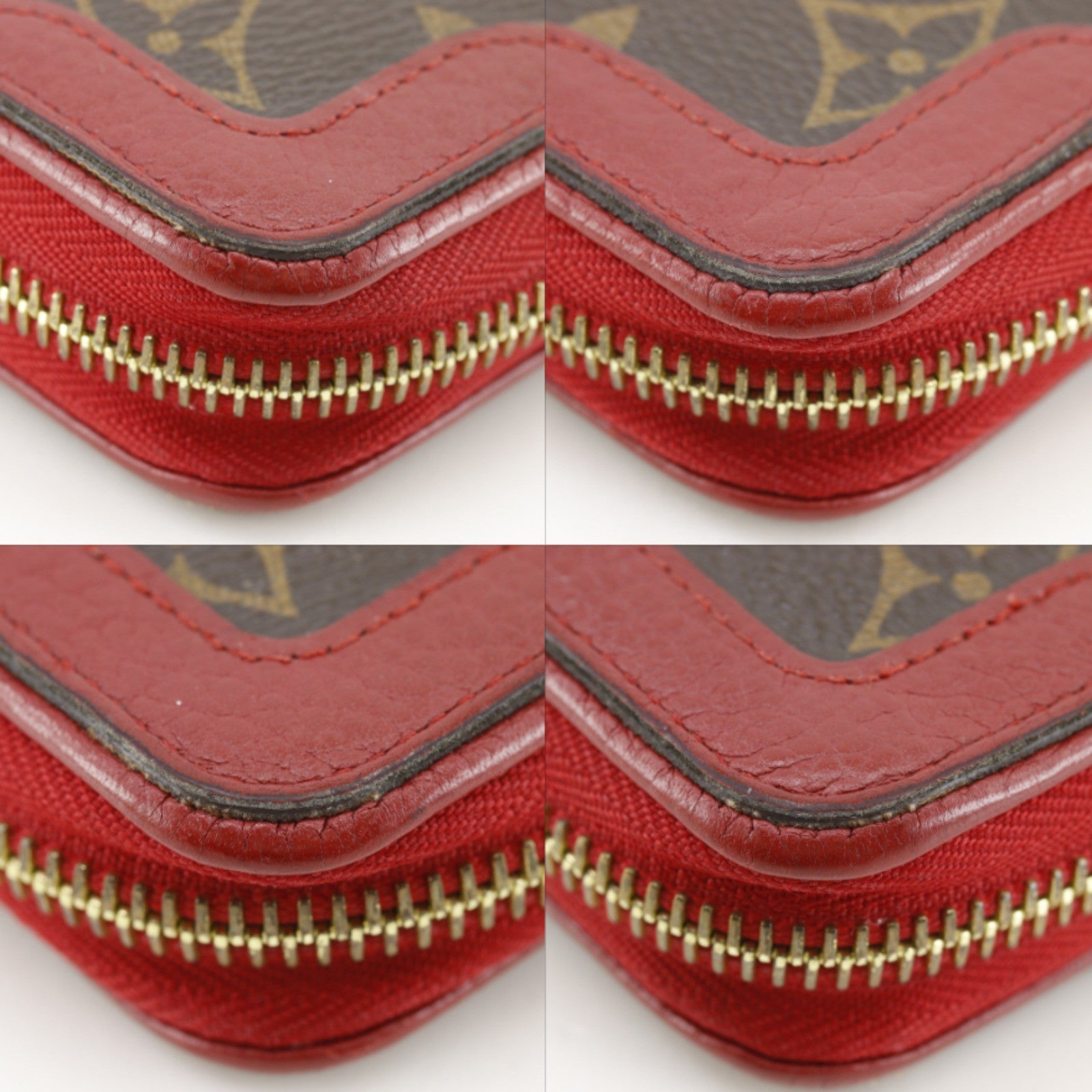 Louis Vuitton Retiro Zippy Monogram Canvas Brown Canvas Wallets Accessory (Pre-Owned)
