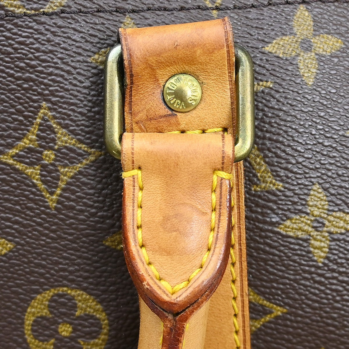 Louis Vuitton Keepall Monogram Canvas Brown Canvas Travel Bag Bag (Pre-Owned)