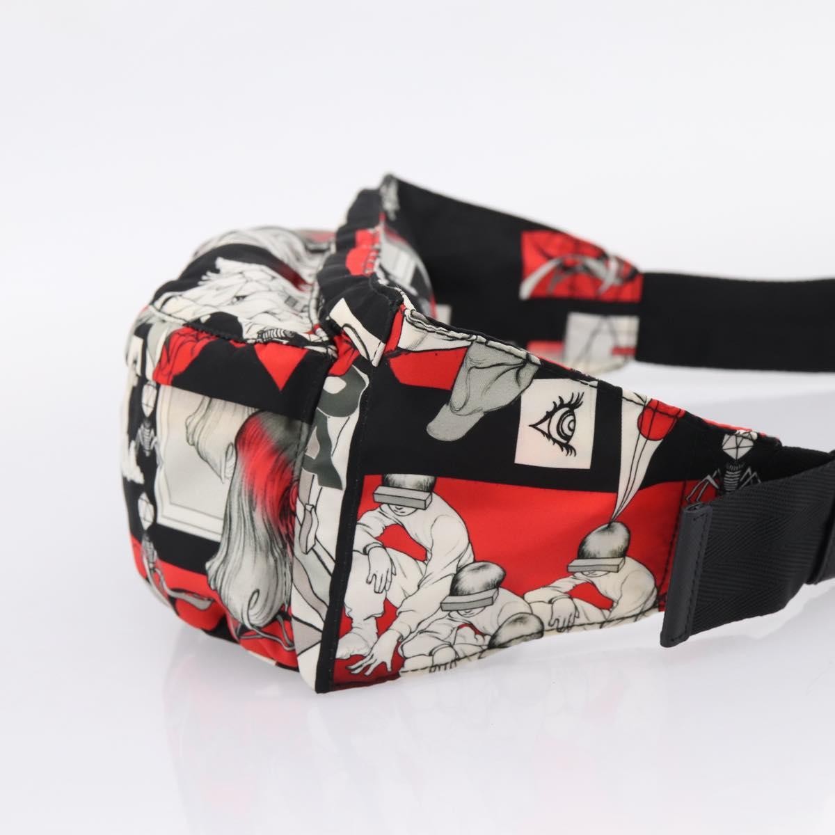 Prada Zip Waist Printed Tessuto Multicolour Nylon Handbag (Pre-Owned)