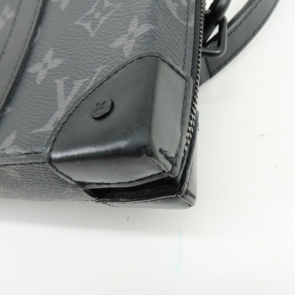 Louis Vuitton Soft Trunk Monogram Eclipse Canvas Black Canvas Wallets Accessory (Pre-Owned)