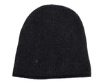 Gucci Unisex Dark Blue Wool Cashmere cotton Beanie Hat with Logo 352350 4079