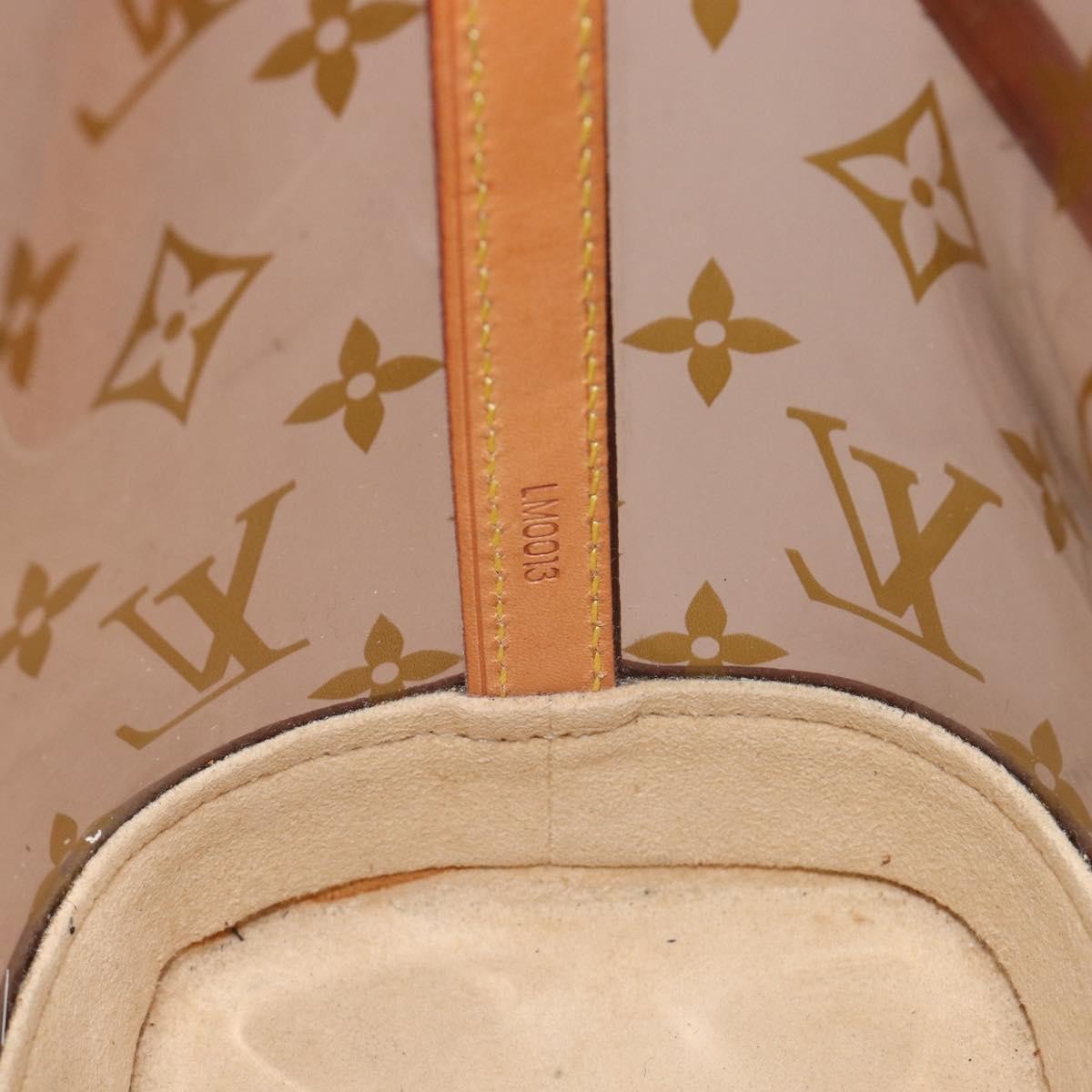 Louis Vuitton Sac Ambre Monogram Vinyl Brown Plastic Handbag (Pre-Owned)