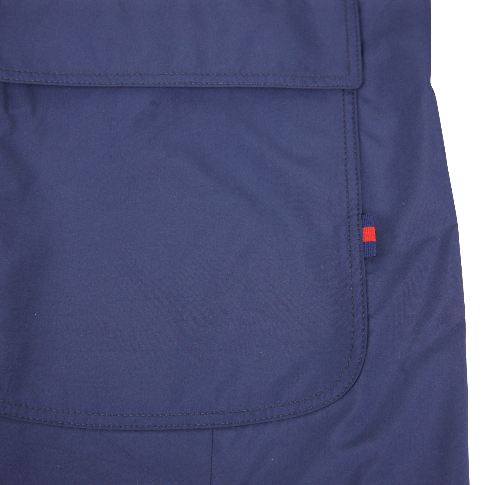Gucci Men's Light Weight Navy Blue Polyester Techno Jacket (G 52 R / US 42 R)