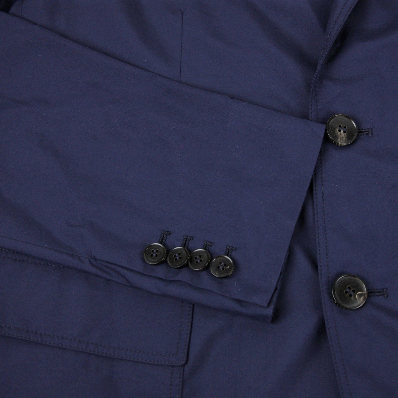 Gucci Men's Light Weight Navy Blue Polyester Techno Jacket (G 52 R / US 42 R)
