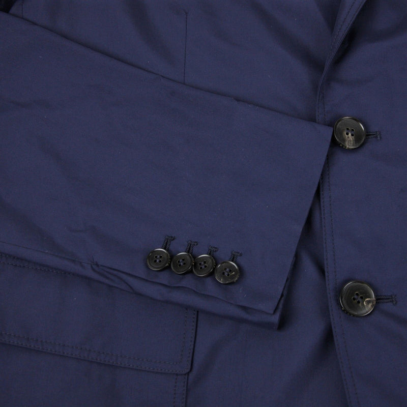 Gucci Men's Light Weight Navy Blue Polyester Techno Jacket