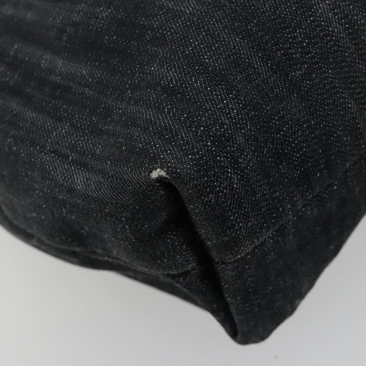 Chanel Bon Bon Denim Black Denim_Jeans Tote Bag Bag (Pre-Owned)