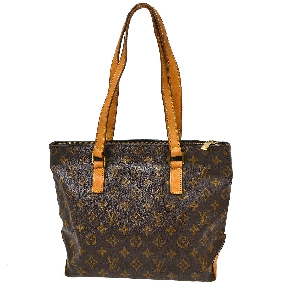 Louis Vuitton Cabas Piano Monogram Canvas Brown Canvas Tote Bag Bag (Pre-Owned)