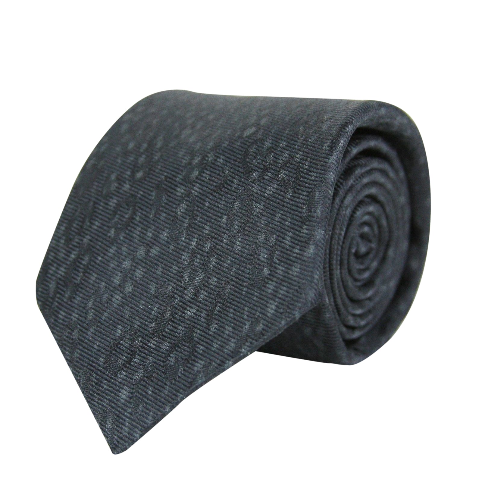 Dot Print Gray Cotton Silk Leopard Tie 1062