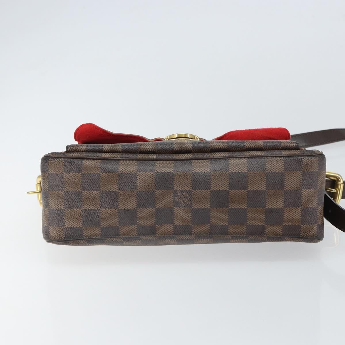 Louis Vuitton Ravello Damier Ebene Brown Canvas Shoulder Bag Bag (Pre-Owned)