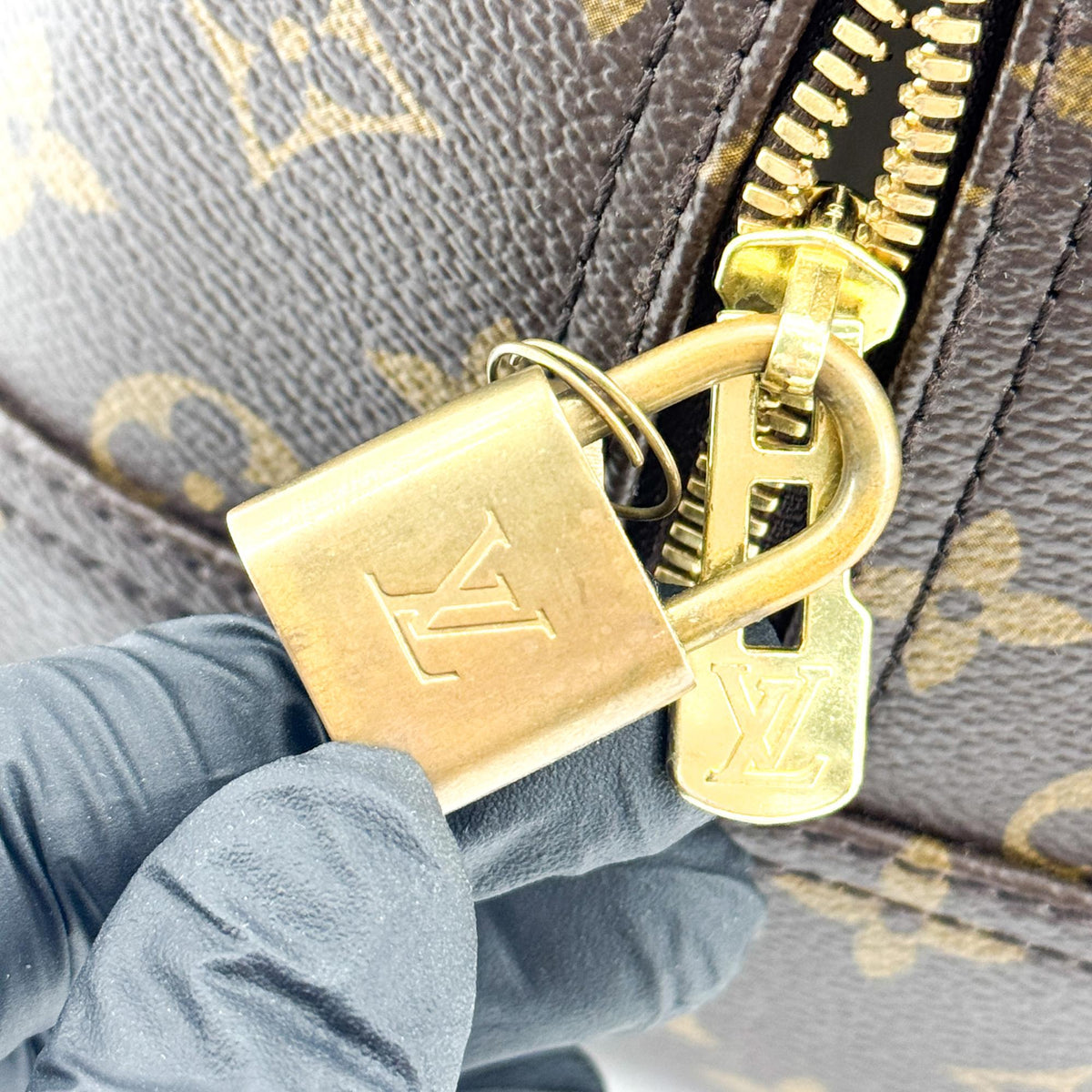 Louis Vuitton Trouville Monogram Canvas Brown Canvas Handbag (Pre-Owned)