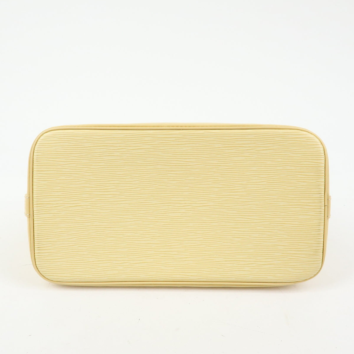 Louis Vuitton Alma Epi Leather Yellow Leather Handbag (Pre-Owned)