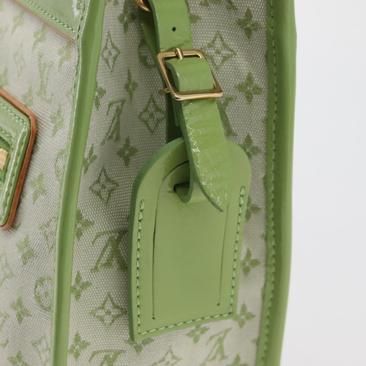 Louis Vuitton Kathleen Mini Lin Green Canvas Tote Bag Bag (Pre-Owned)