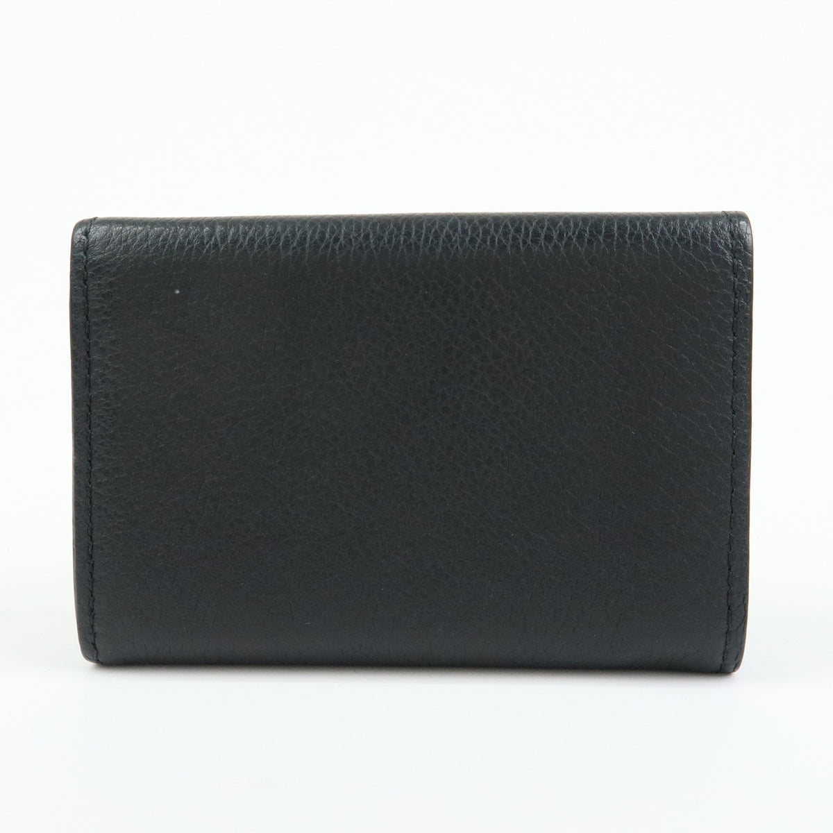 Louis Vuitton Lockmini Leather Black Leather Wallets Accessory (Pre-Owned)