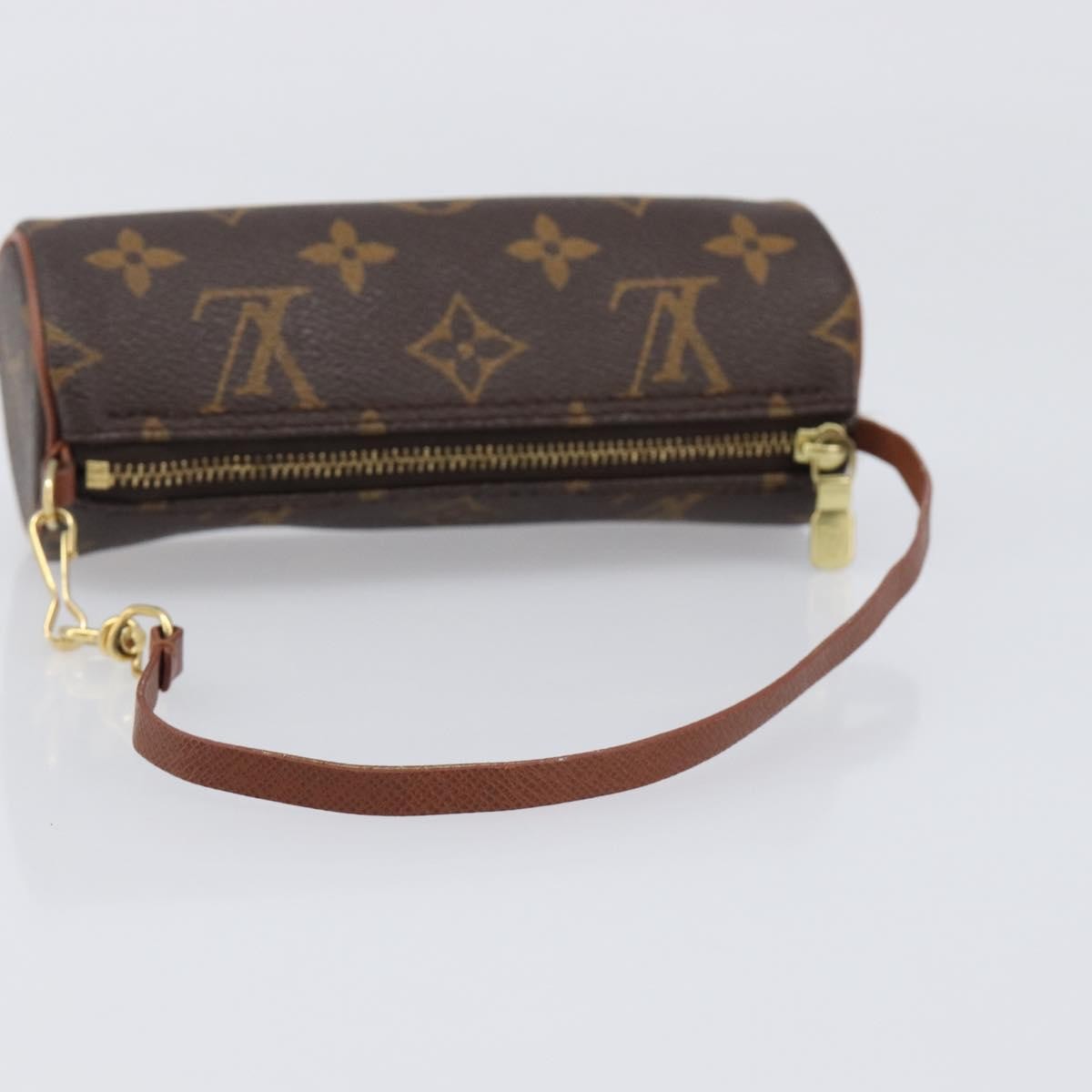 Louis Vuitton Papillon Pochette Monogram Canvas Brown Canvas Clutche & Pouche Bag (Pre-Owned)