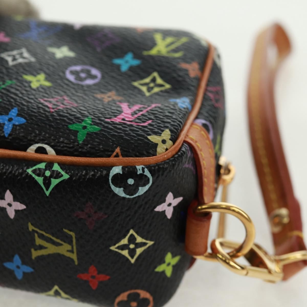 Louis Vuitton Wapity Trousse Monogram Multicolor Black Canvas Clutche & Pouche Bag (Pre-Owned)
