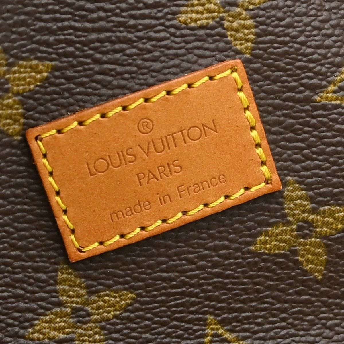Louis Vuitton Saumur Monogram Canvas Brown Canvas Handbag (Pre-Owned)
