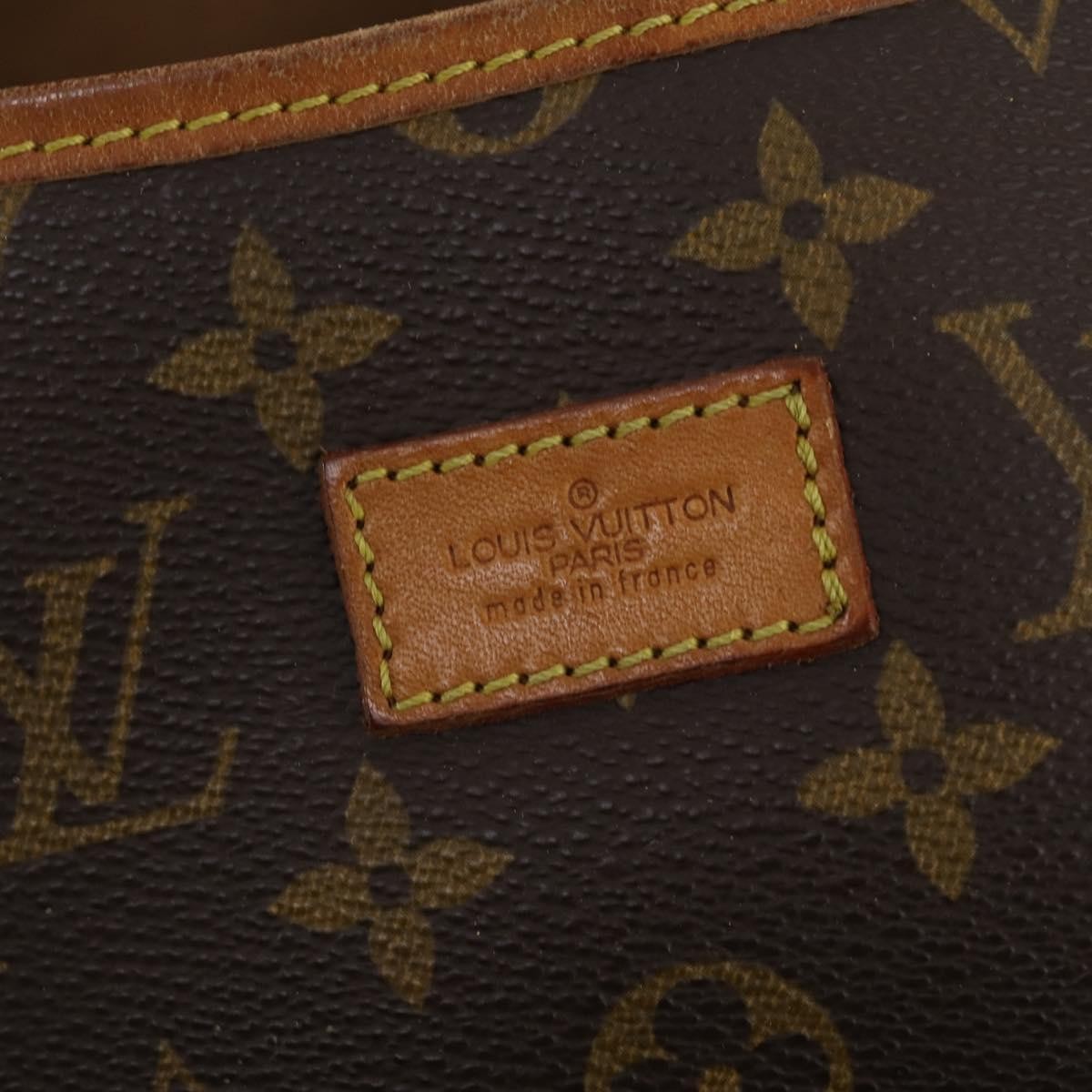 Louis Vuitton Saumur Monogram Canvas Brown Canvas Shoulder Bag Bag (Pre-Owned)