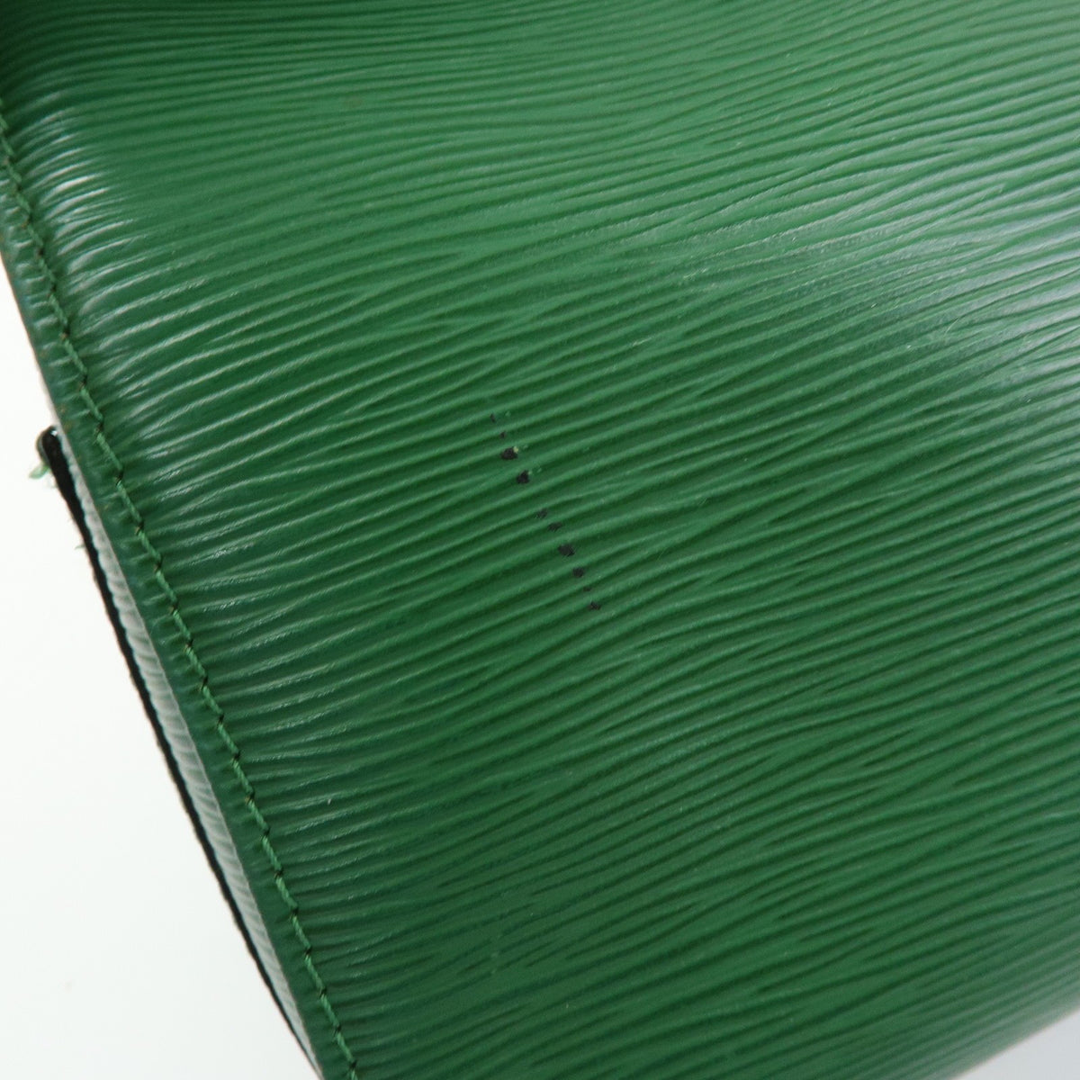 Louis Vuitton Speedy Epi Leather Green Leather Handbag (Pre-Owned)