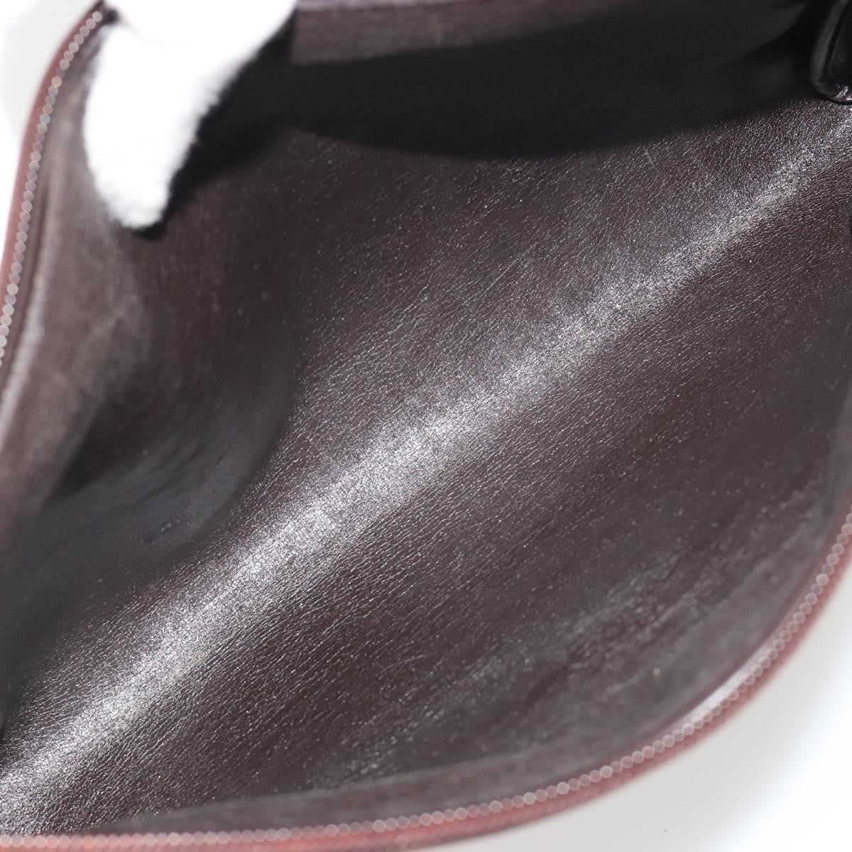 Christian Dior Vintage Trotter Canvas Brown Canvas Clutche & Pouche Bag (Pre-Owned)