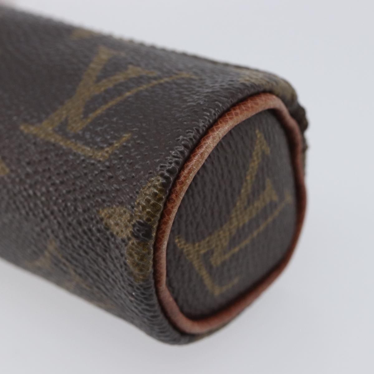 Louis Vuitton Golf Ball Case Monogram Brown Canvas Clutche & Pouche Bag (Pre-Owned)