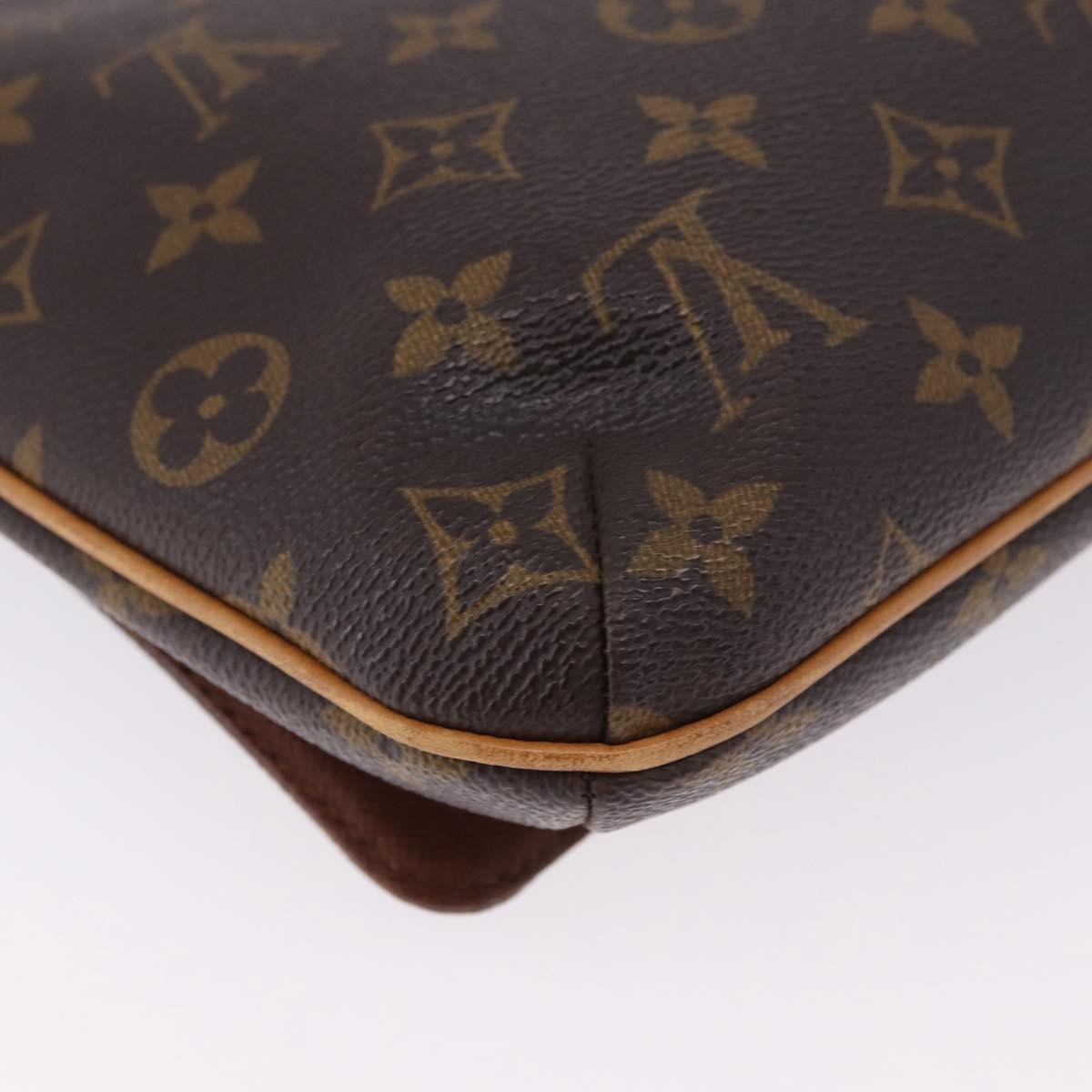 Louis Vuitton Musette Tango Monogram Canvas Brown Canvas Shoulder Bag Bag (Pre-Owned)