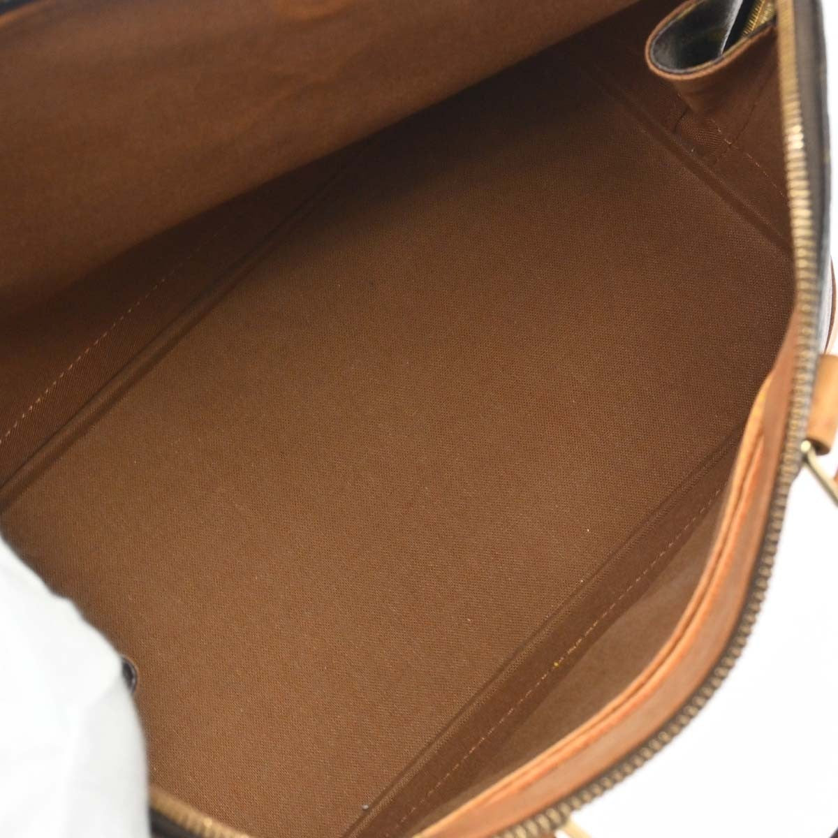 Louis Vuitton Alma Monogram Canvas Brown Canvas Handbag (Pre-Owned)