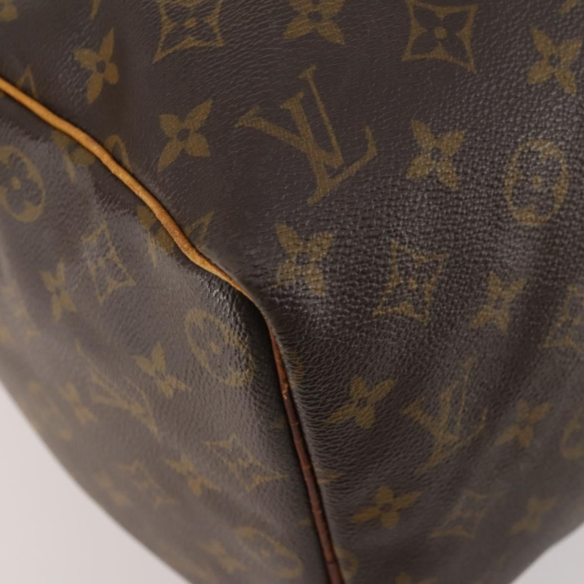 Louis Vuitton Keepall Monogram Canvas Brown Canvas Travel Bag Bag (Pre-Owned)