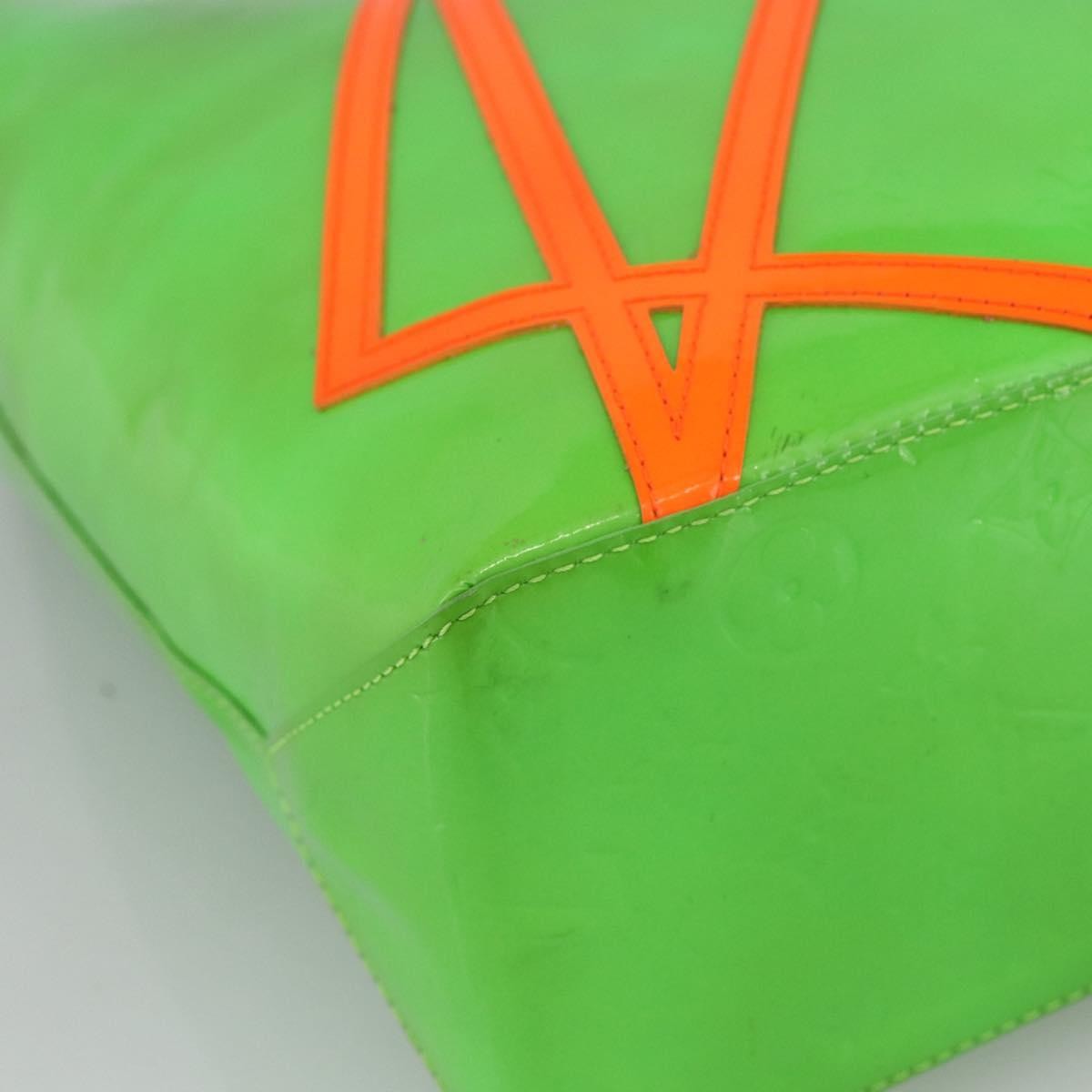 Louis Vuitton Robert Wilson Reade Vernis Green Patent_Leather Tote Bag Bag (Pre-Owned)