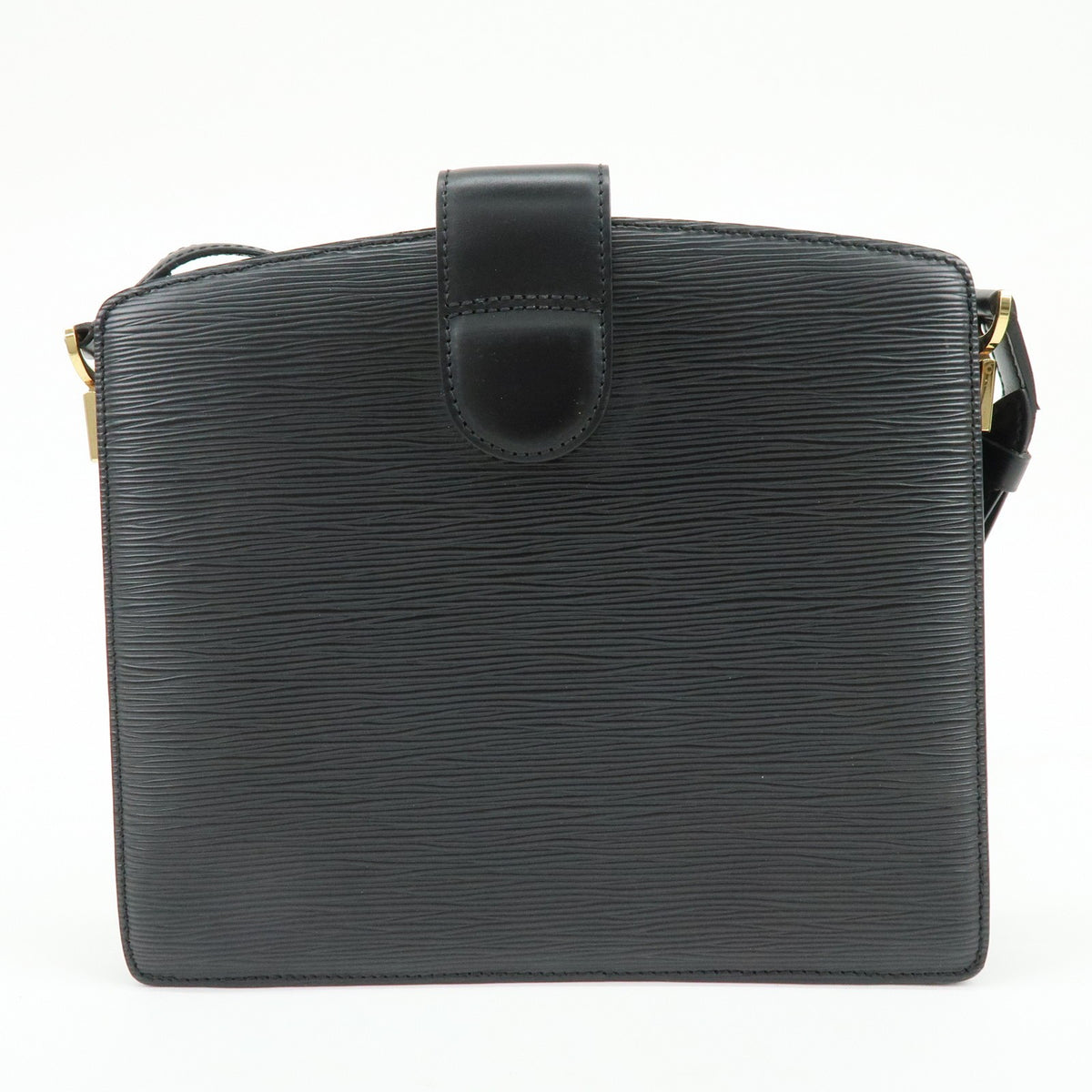 Louis Vuitton Capucines Epi Leather Black Leather Handbag (Pre-Owned)