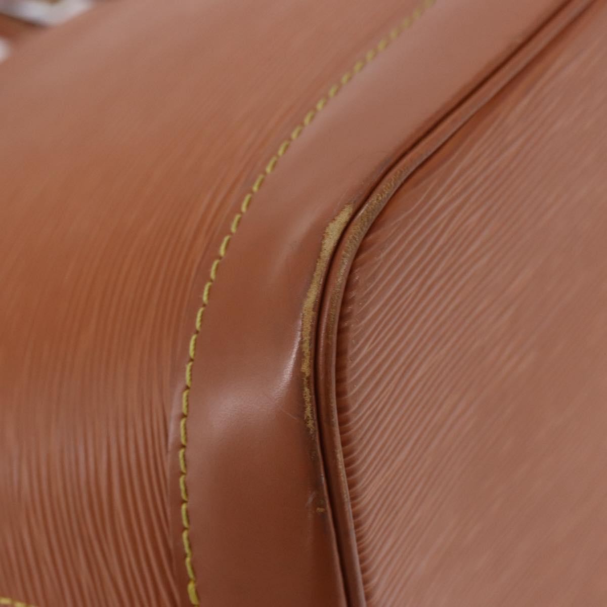 Louis Vuitton Alma Epi Leather Gold Leather Handbag (Pre-Owned)